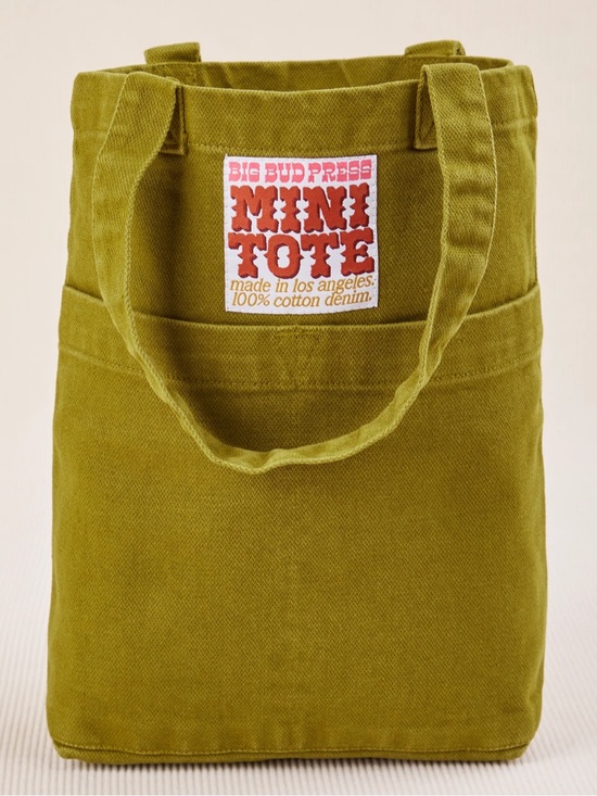 Big Bud Press Handbags - Big Bud Press Olive Mini Tote